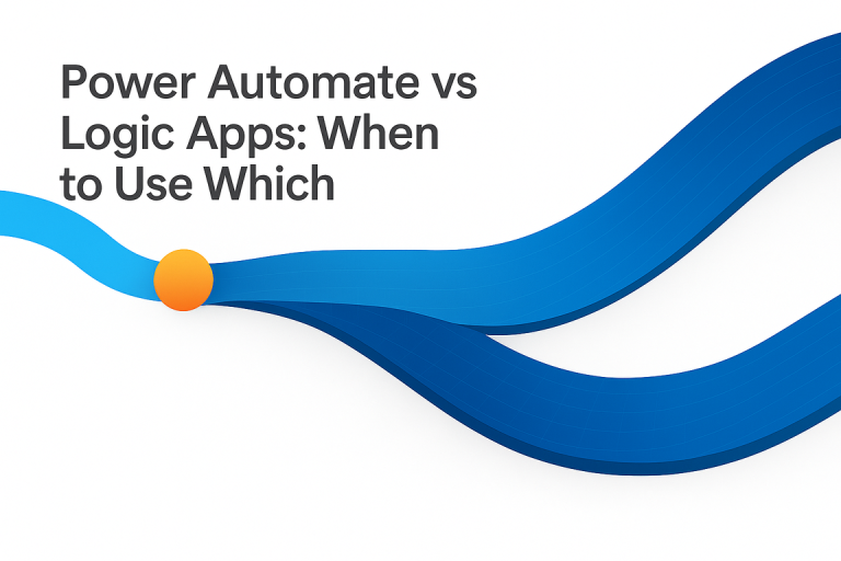 Power Automate vs Logic Apps: When to Use Which
